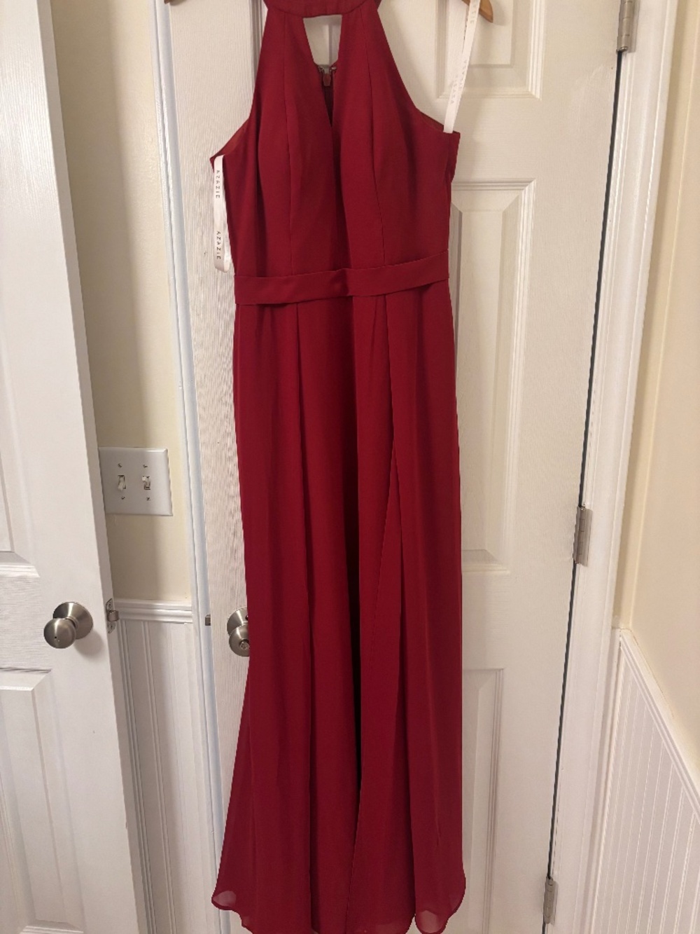 Burgundy Bridesmaids dress